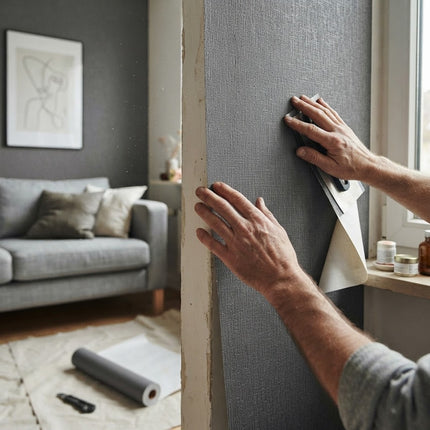 Wallpaper Peel and Stick 3D, Wipe Clean Peel and Stick Wallpaper for Walls and Furniture, Removable Textured Wallpaper