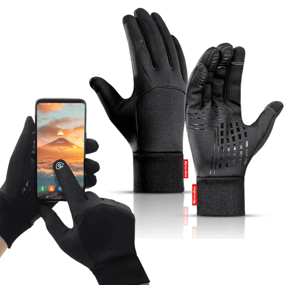 ThermaGuard | Touchscreen Winter Gloves with Waterproof Protection | Warm and Functional for Outdoor Activities 0