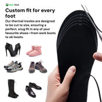 Thermal Insoles | Rechargeable Heated Shoe Inserts with Adjustable Temperature | Comfortable Warmth for Winter Activities 4