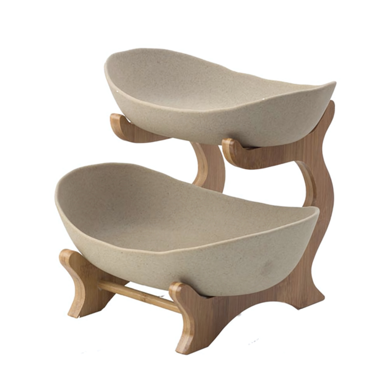 Three-Tier Fruit Bowl with Compact Design | Stylish Kitchen Storage for Fresh Fruits 0