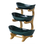 Three-Tier Fruit Bowl with Compact Design | Stylish Kitchen Storage for Fresh Fruits 5