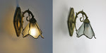 TiffanyPetal | Elegant Colorful Stained Glass Wall Sconce Lamp 8