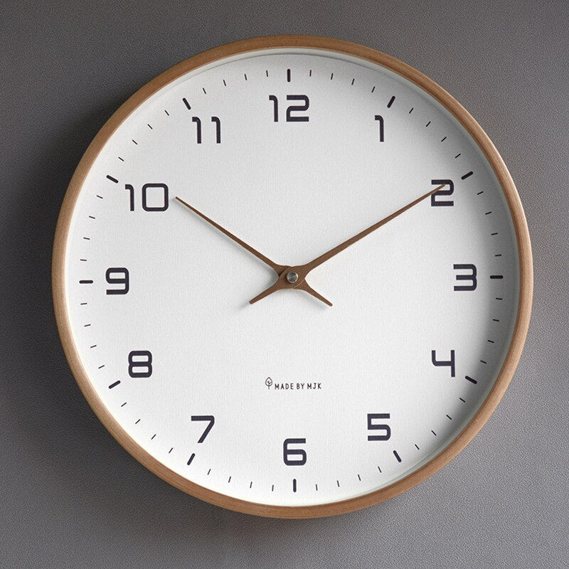 Timeless Decor | Modern Wall Clock with Minimalist Design | Scandinavian Wall Clock Decor for Elegant Interiors 0