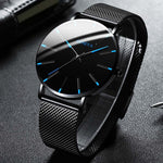 Timeless Elegance | Men's Minimalist Wristwatch with Slim Design | Lightweight Timepiece for Effortless Style 0