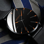Timeless Elegance | Men's Minimalist Wristwatch with Slim Design | Lightweight Timepiece for Effortless Style 1