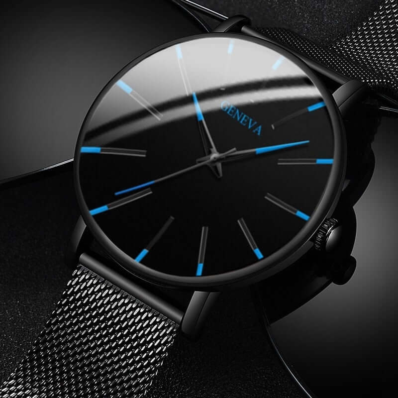 Timeless Elegance | Men's Minimalist Wristwatch with Slim Design | Lightweight Timepiece for Effortless Style 5