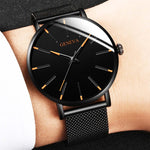 Timeless Elegance | Men's Minimalist Wristwatch with Slim Design | Lightweight Timepiece for Effortless Style 6