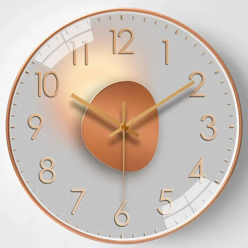 Timeless Elegance | Silent Classic Wall Clock Decor with Non-Ticking Mechanism | Stylish Timepiece for Tranquil Spaces 10