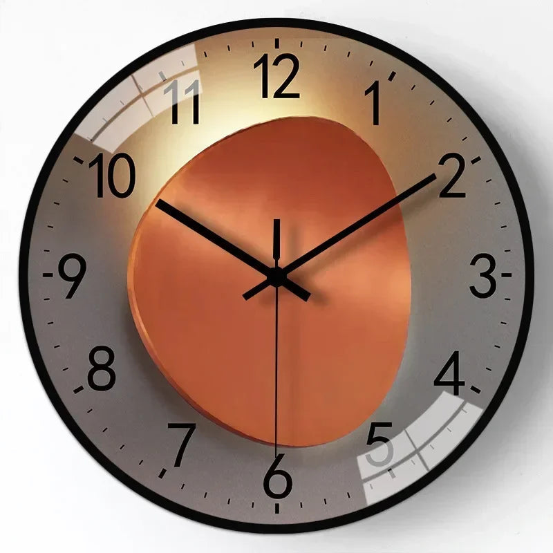 Timeless Elegance | Silent Classic Wall Clock Decor with Non-Ticking Mechanism | Stylish Timepiece for Tranquil Spaces 12