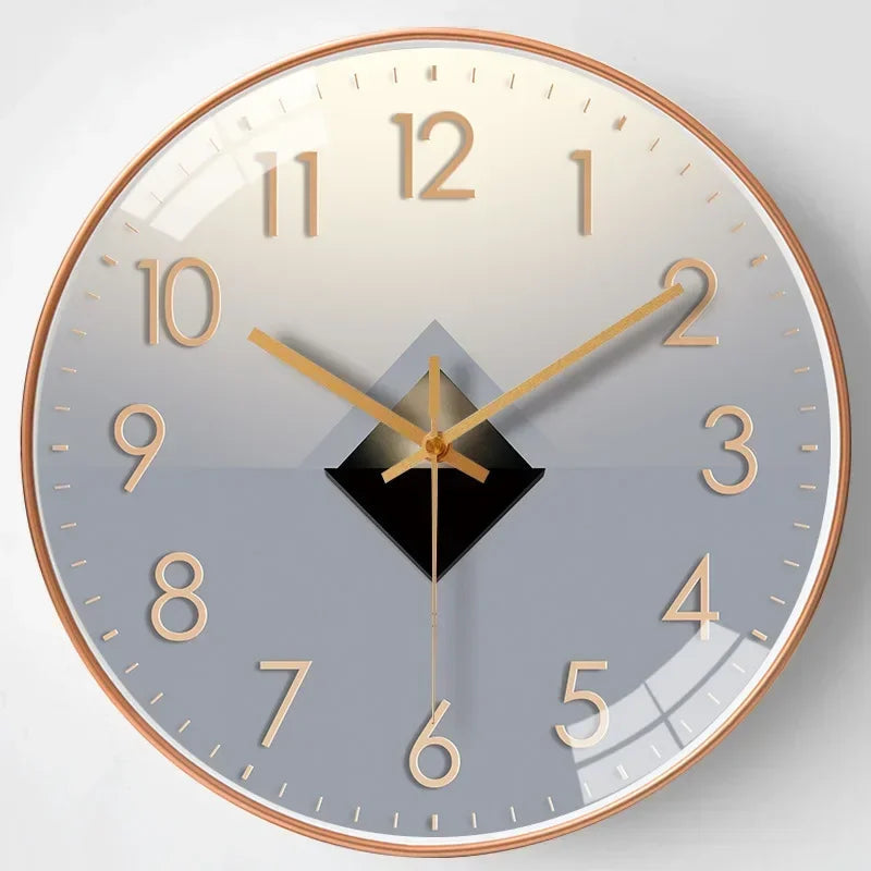 Timeless Elegance | Silent Classic Wall Clock Decor with Non-Ticking Mechanism | Stylish Timepiece for Tranquil Spaces 6