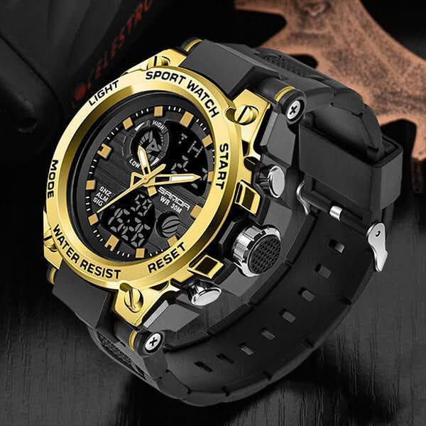 TitanGuard | Men's Military Watch with Analog-Digital Display & Multifunctional Features | Durable Design for Everyday Use 7