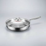 Titanium Chef's Pan | Non-Stick Frying Pan with Hand-Hammered Design | Durable Cookware for Effortless Cooking 0