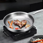 Titanium Chef's Pan | Non-Stick Frying Pan with Hand-Hammered Design | Durable Cookware for Effortless Cooking 1