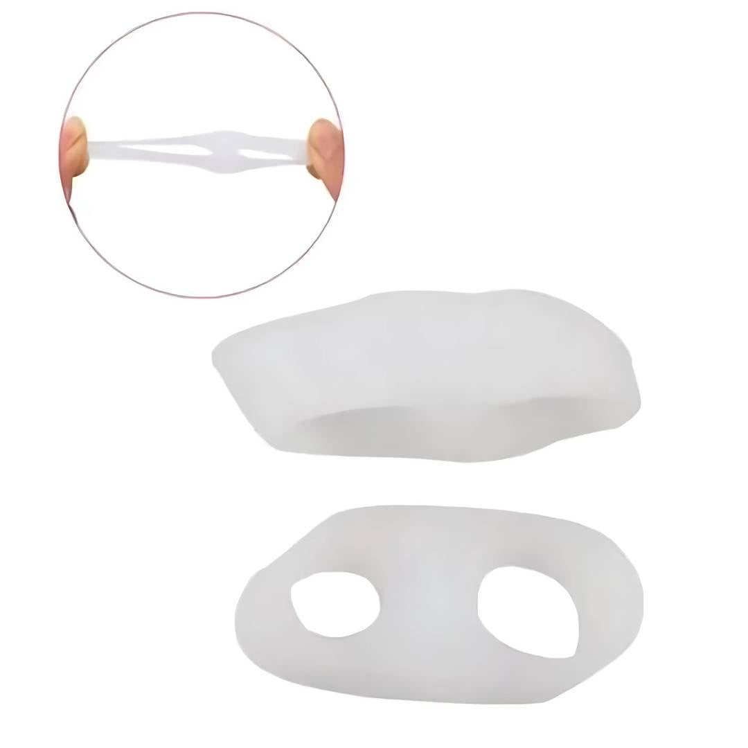 Tuzwa Adjustable Silicone Toe Spacers for Bunions & Hammertoes – Soft Reusable Toe Separators for Alignment, Cushioning & Comfort