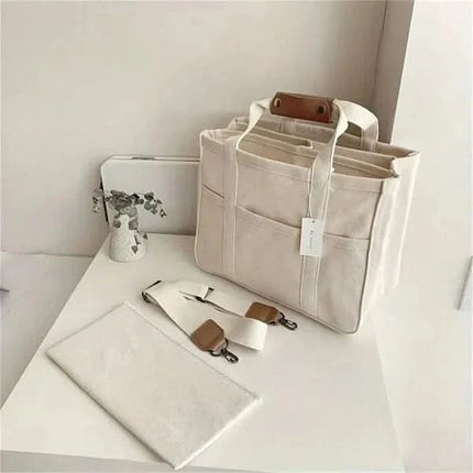 ToteChic | Canvas Tote Bag with Spacious Interior & Comfortable Handles for Daily Use 3