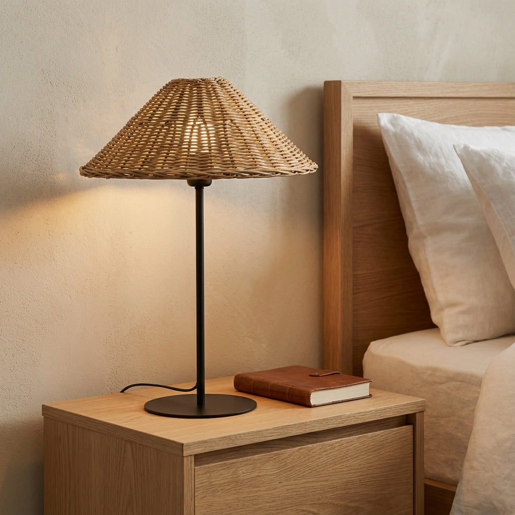 Touch Dimmable Desk Lamp with Rechargeable Battery | Sleek Design for Cozy Ambiance 0