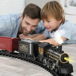 TrackMaster Pro | Battery-Powered Electric Train Set with Realistic Sounds | Easy Assembly for Endless Fun 1