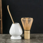 Traditional Matcha Tea Set | Bamboo & Ceramic with Authentic Design | Complete Set for Perfect Japanese Tea Experience 0