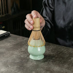 Traditional Matcha Tea Set | Bamboo & Ceramic with Authentic Design | Complete Set for Perfect Japanese Tea Experience 4