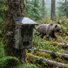 Trail Camera, Solar Powered Camera with Night Vision, Hunting Camera with 4K Video and Waterproof Wildlife Cam