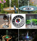 Tranquil Oasis | Solar-Powered Water Fountain with Adjustable Spray Height | Eco-Friendly Outdoor Decor for Serene Gardens 4