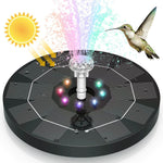 Tranquil Oasis | Solar-Powered Water Fountain with Adjustable Spray Height | Eco-Friendly Outdoor Decor for Serene Gardens 5
