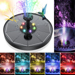 Tranquil Oasis | Solar-Powered Water Fountain with Adjustable Spray Height | Eco-Friendly Outdoor Decor for Serene Gardens 7