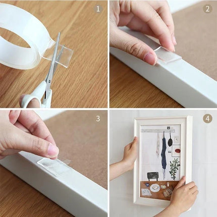 Double Sided Tape Heavy Duty, Removable Mounting Tape for Wall – image 7