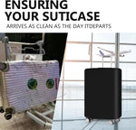 TravelGuard | 3-Piece Stretchable Luggage Cover Set with Anti-Tear Protection | Durable & Dustproof for All Suitcase Sizes 1