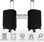 TravelGuard | 3-Piece Stretchable Luggage Cover Set with Anti-Tear Protection | Durable & Dustproof for All Suitcase Sizes 4