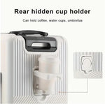 TravelMate | Hard Shell Carry-On with USB Ports & Cup Holder | TSA-Approved for Secure Travel 1