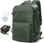 Travel Backpack | 15.6in Vacuum Compression with Electric Pump | Organized Storage for Hassle-Free Travel 2