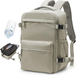 Travel Backpack | 15.6in Vacuum Compression with Electric Pump | Organized Storage for Hassle-Free Travel 3