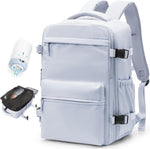 Travel Backpack | 15.6in Vacuum Compression with Electric Pump | Organized Storage for Hassle-Free Travel 4