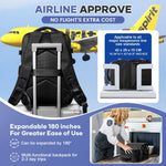 Travel Backpack | 15.6in Vacuum Compression with Electric Pump | Organized Storage for Hassle-Free Travel 7