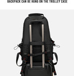 Travel Backpack | 60L Waterproof Laptop Backpack with USB Port & Shoe Compartment | Expandable Design for Secure Organization 5
