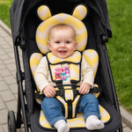 Travel Buddy | Portable Baby Travel Seat Harness with Adjustable 5-Point Safety Strap | Lightweight and Foldable for Easy Travel 6