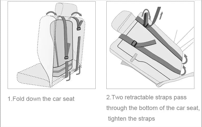 Travel Buddy | Portable Child Travel Car Seat with 5-Point Harness | Foldable Design for Safety and Comfort 6