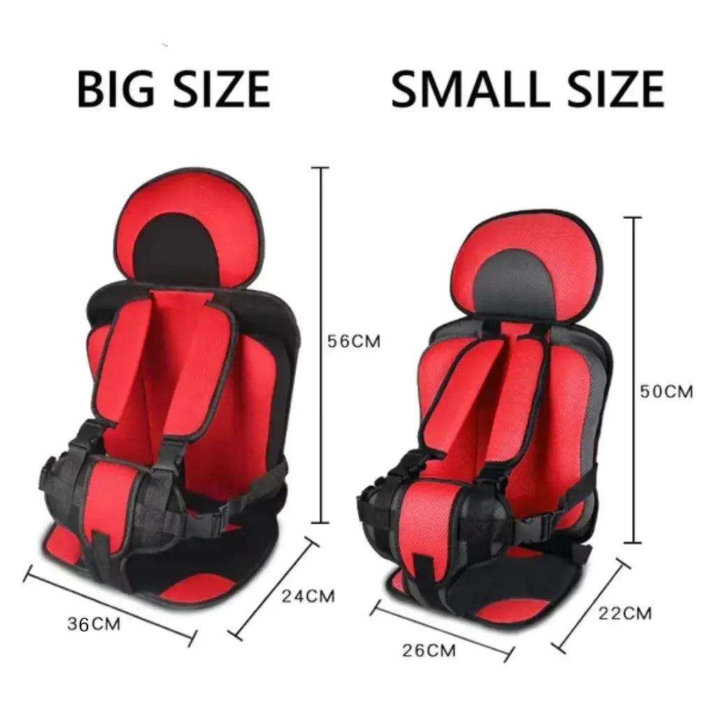 Travel Buddy | Portable Child Travel Car Seat with 5-Point Harness | Foldable Design for Safety and Comfort 8