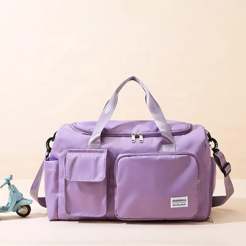 Travel Companion | Gym Duffel Bag with Waterproof Design | Multi-Pocket Storage for Organized Travel 0