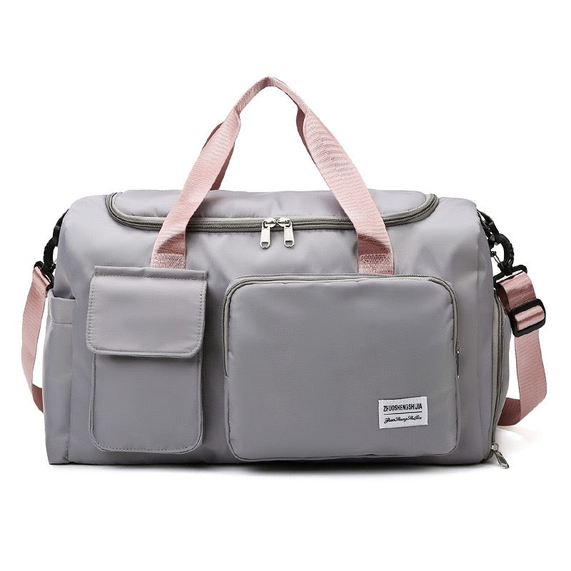 Travel Companion | Gym Duffel Bag with Waterproof Design | Multi-Pocket Storage for Organized Travel 14
