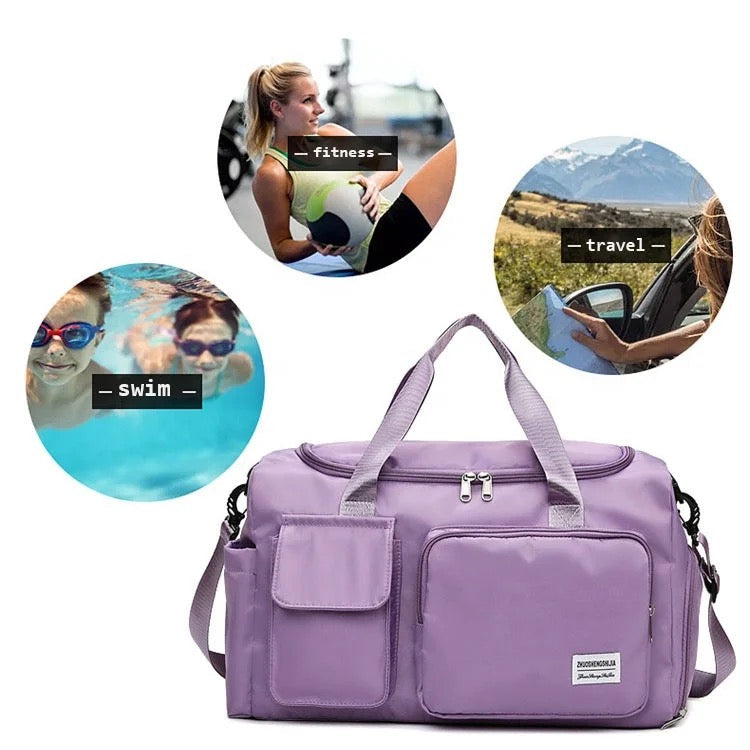 Travel Companion | Gym Duffel Bag with Waterproof Design | Multi-Pocket Storage for Organized Travel 4