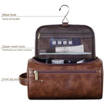 Travel Companion | Premium Leather Toiletry Bag with Stylish Design | Compact Organizer for Essentials 3