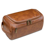 Travel Companion | Premium Leather Toiletry Bag with Stylish Design | Compact Organizer for Essentials 4