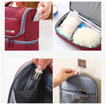 Travel Essentials | Large-Capacity Hanging Toiletry Bag with Multiple Compartments | Water-Resistant Organizer for Easy Packing 3