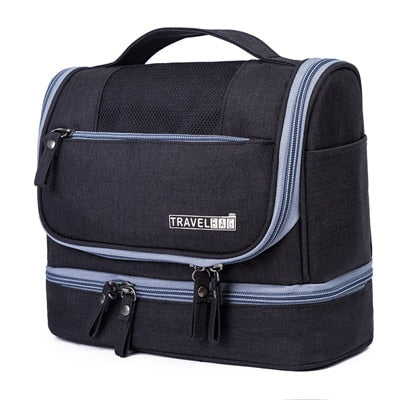 Travel Essentials | Large-Capacity Hanging Toiletry Bag with Multiple Compartments | Water-Resistant Organizer for Easy Packing 4