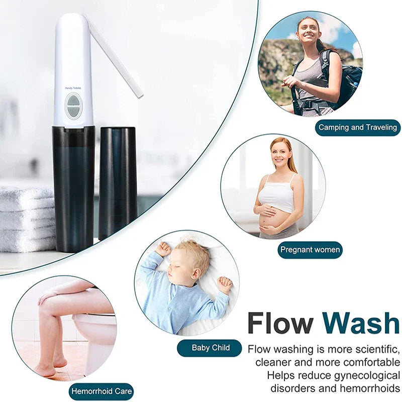 Travel Essentials | Portable Bidet for Women with Dual Spray Modes | Compact Hygiene Solution for On-the-Go Freshness 5