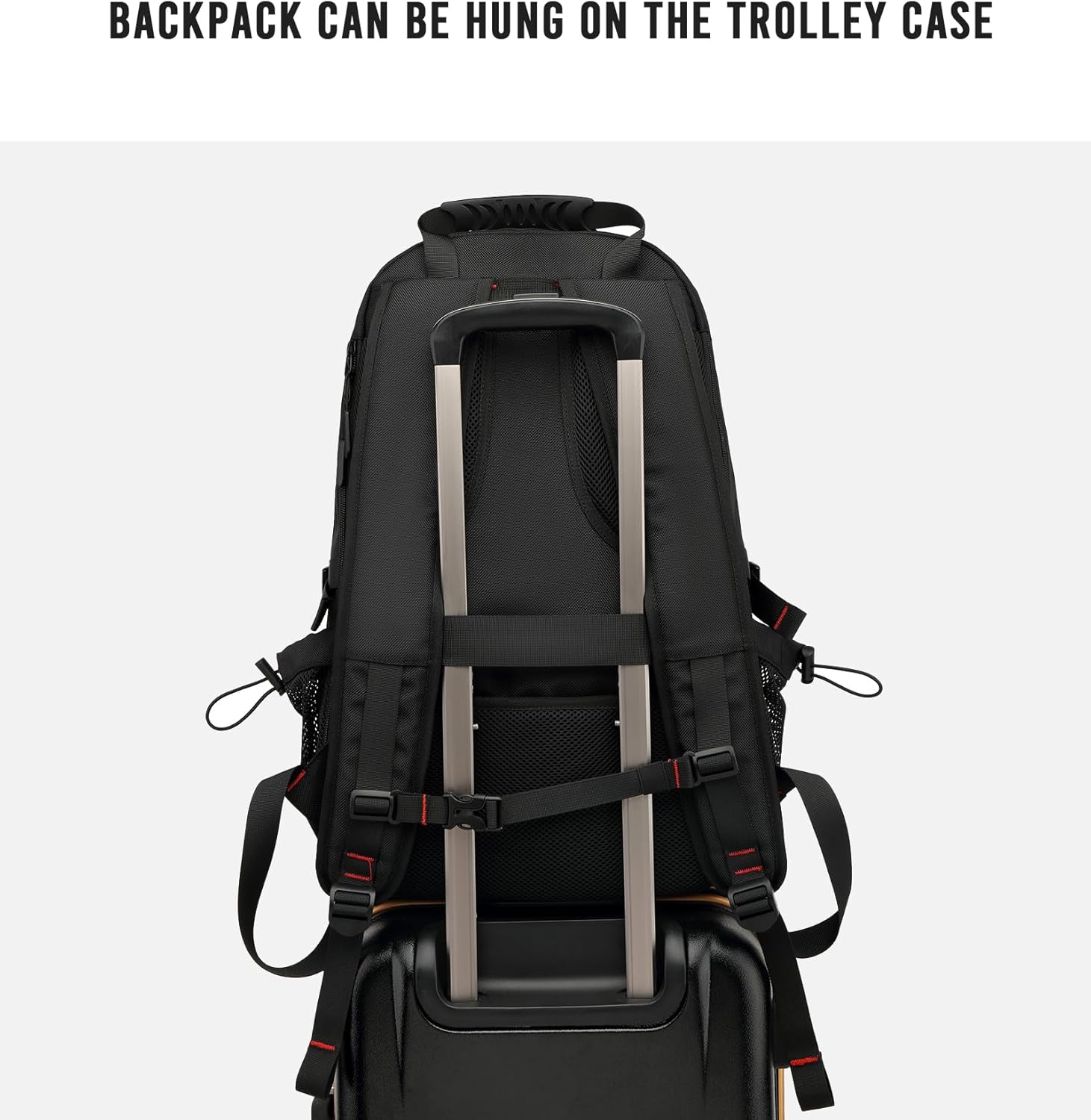Travel Laptop Backpack | 60L Waterproof Design with USB Port & Shoe Compartment for Organized Adventures 5