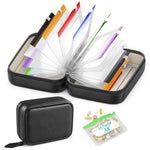Travel Pill Organizer with 14 Color-Coded Pouches | Stylish Waterproof Case for Easy Supplement Management 9