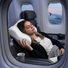 Side Sleeper Pillow, Lavender Butterfly Memory Foam Pillow, Travel Neck Pillow for Side and Back Sleepers, Bamboo Cover
